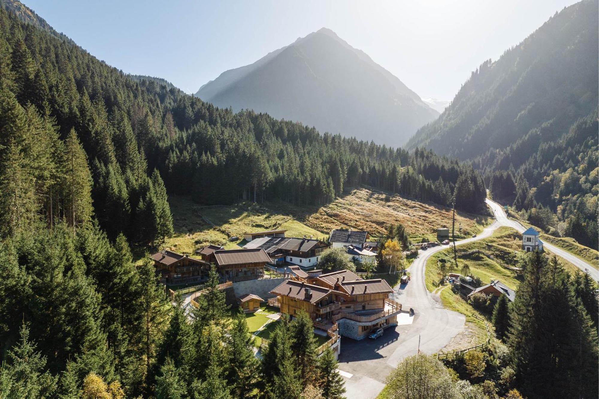 Вілла Gletscher-Chalet Stubai Нойштіфт-ім-Штубайталь Екстер'єр фото