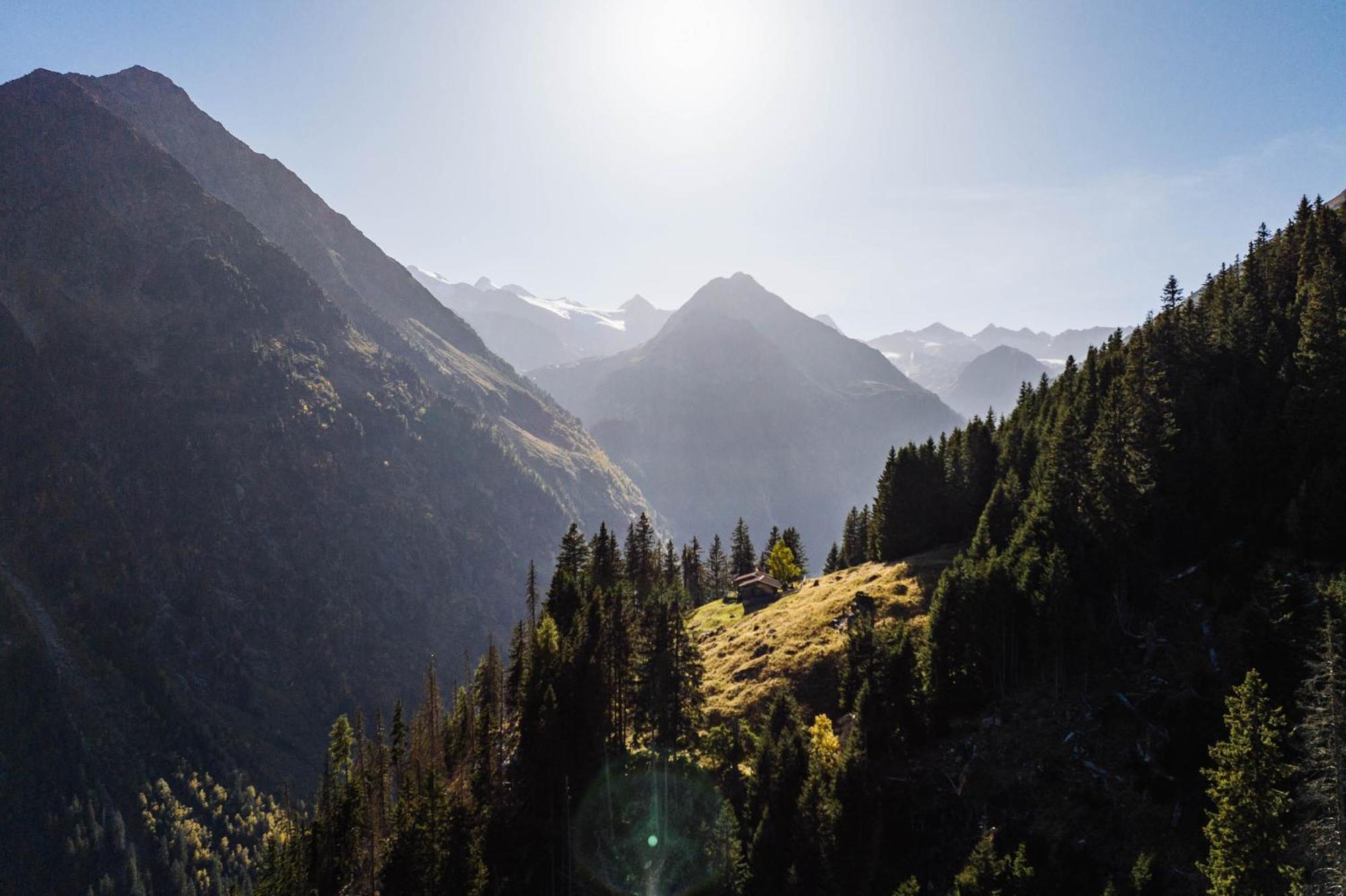 Вілла Gletscher-Chalet Stubai Нойштіфт-ім-Штубайталь Екстер'єр фото