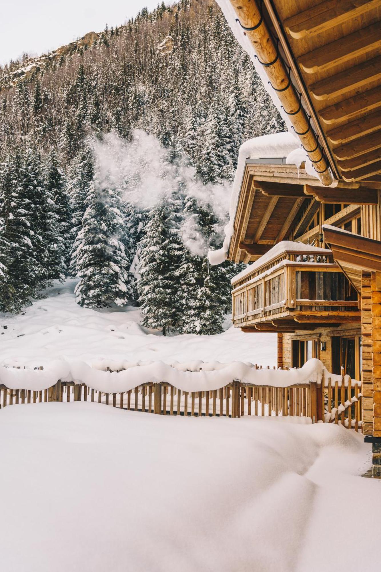 Вілла Gletscher-Chalet Stubai Нойштіфт-ім-Штубайталь Екстер'єр фото