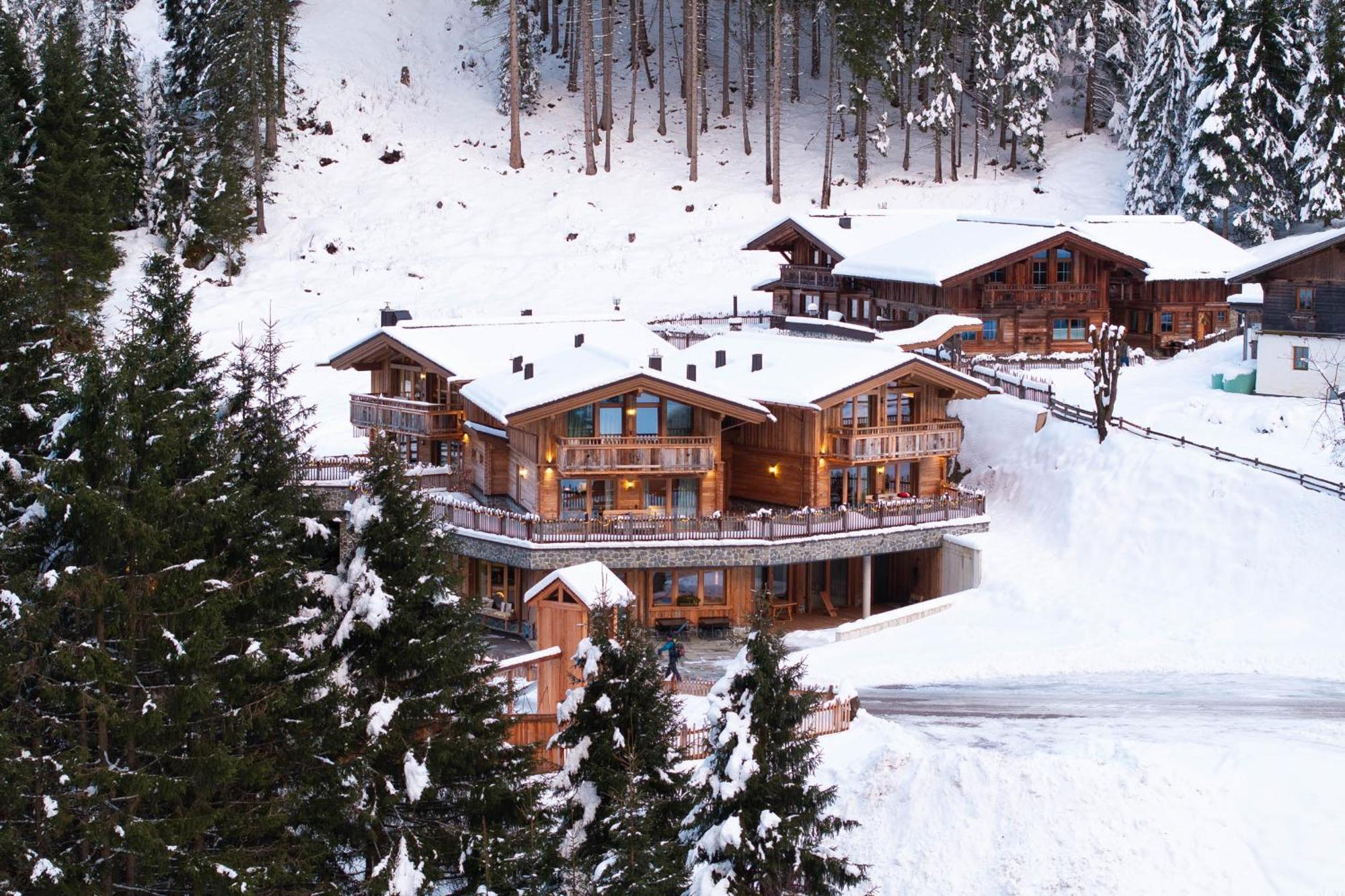 Вілла Gletscher-Chalet Stubai Нойштіфт-ім-Штубайталь Екстер'єр фото